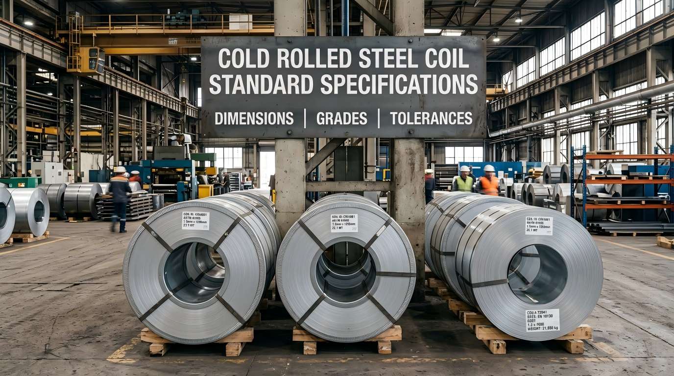 Spesifikasi Standar Cold Rolled Steel Coil