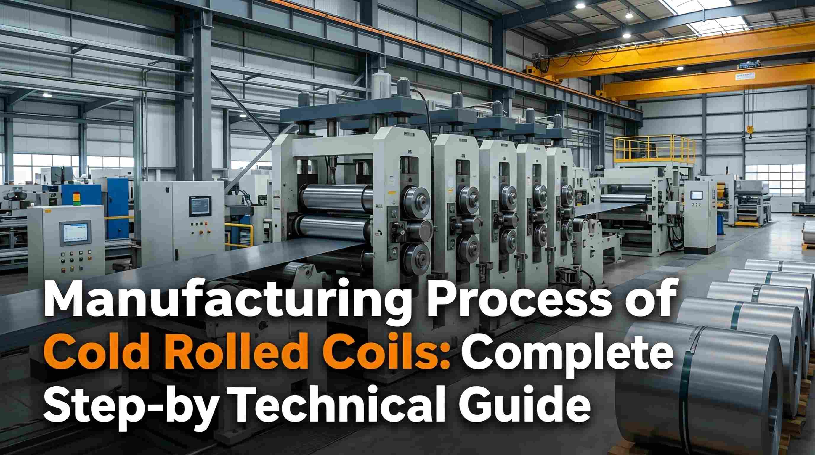 Proses Manufaktur Cold Rolled Coils: Complete Step-by-Step Technical Guide