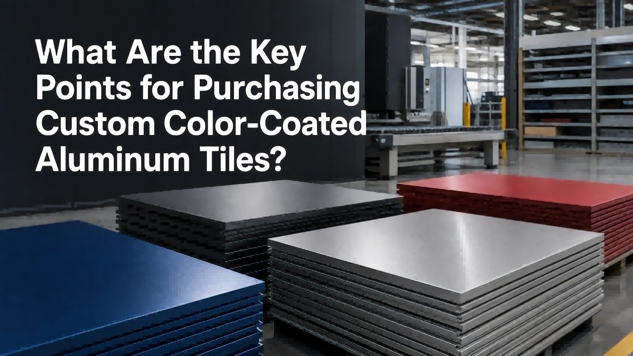 Apa Poin Kunci kanggo Tuku Kothak Aluminium Dilapisi Warna Kustom?